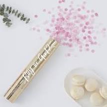 Gender Reveal Confetti Cannon - Pink