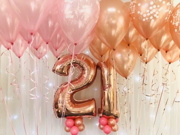 Double Number + Ceiling Balloons x 30
